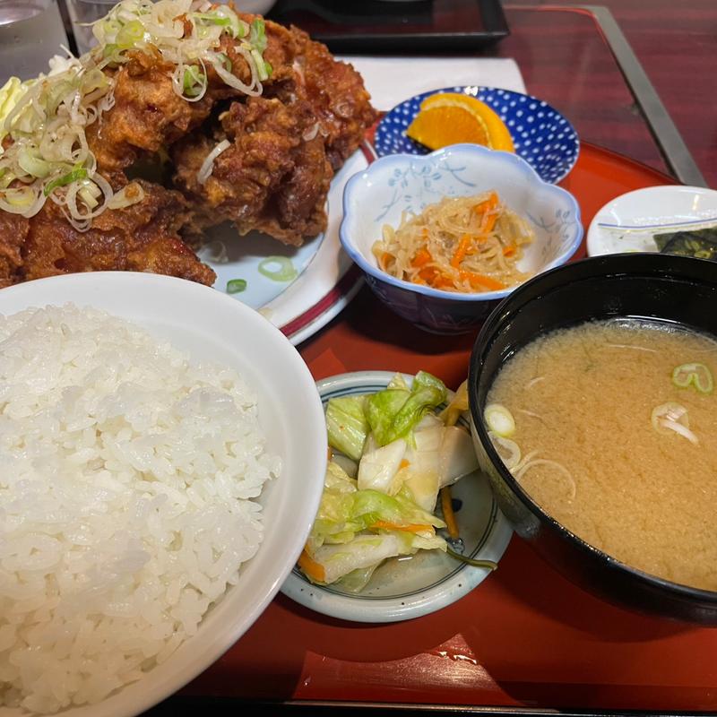 唐揚げ定食(盛岡食堂 （モリオカショクドウ）)