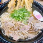 かしわごぼ天うどん