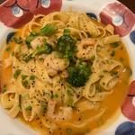 ぷりぷり海老の濃厚イセエビソース(鎌倉パスタ ジョイナステラス二俣川店)