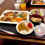 朝食バイキング(ホテル クラウンヒルズ山形)