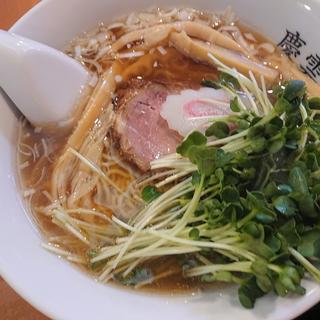 ラーメン 並 + かいわれ増し(煮干拉麺専科 慶雲海)