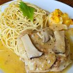 若鶏のソテーマスタードバターソース