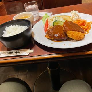 ミンチカツ&コロッケ定食(プロローグ)
