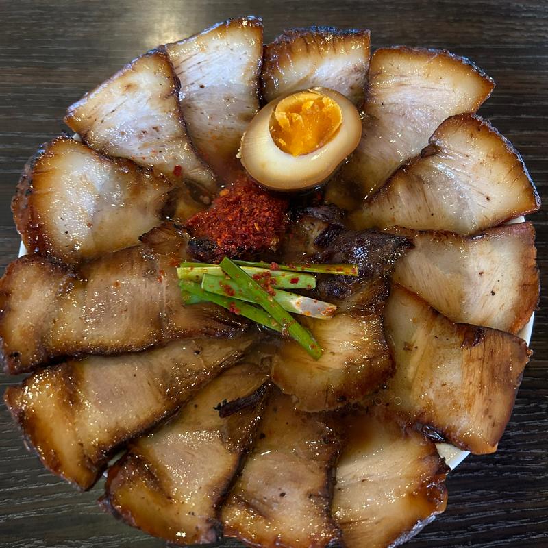 焼豚ラーメン肉盛り(焼豚ラーメン 三條)