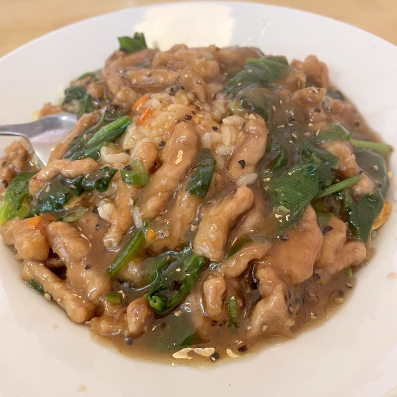 肉あんかけ炒飯(巧福)