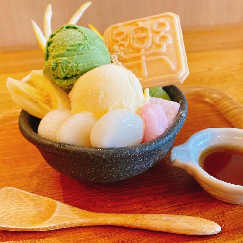 北斎特製あんみつ(北斎茶房)