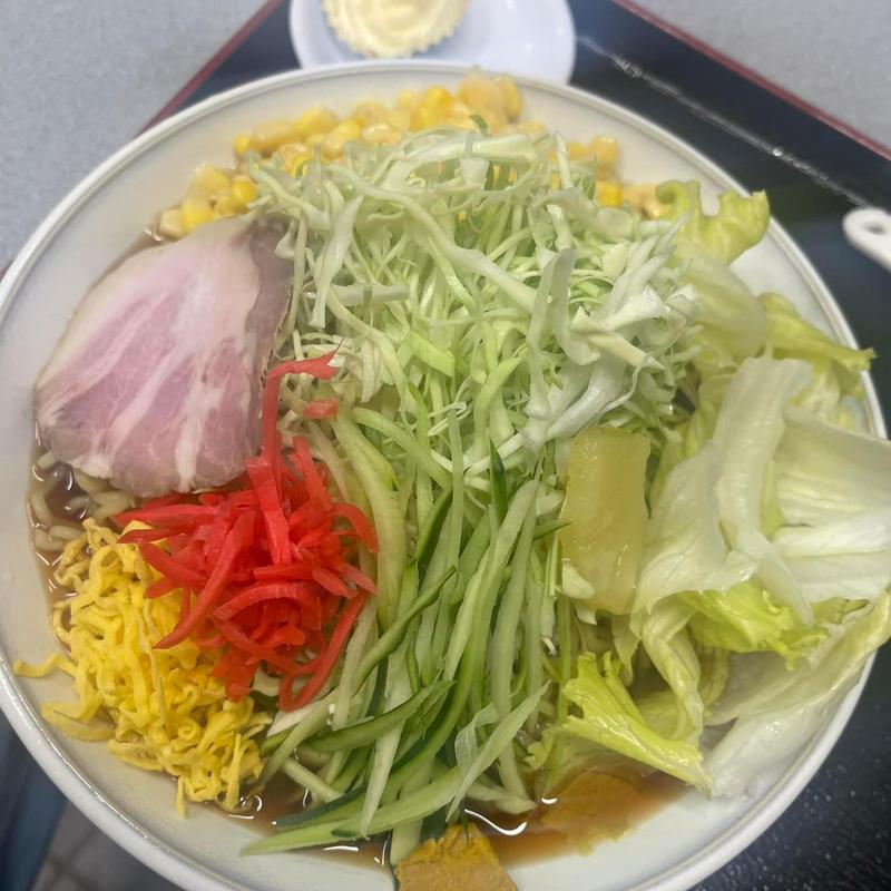 冷やし中華 大盛(すりばちラーメン くん太郎 本店)