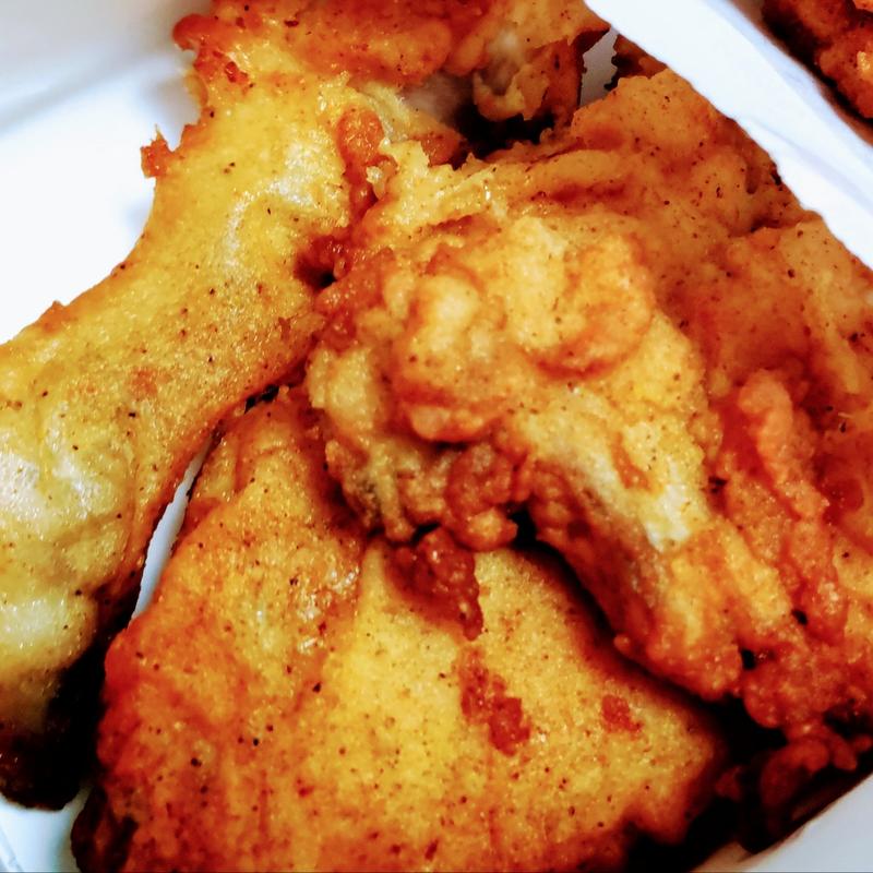 オリジナルチキンとクリスピー(ケンタッキーフライドチキンエキア竹ノ塚店)