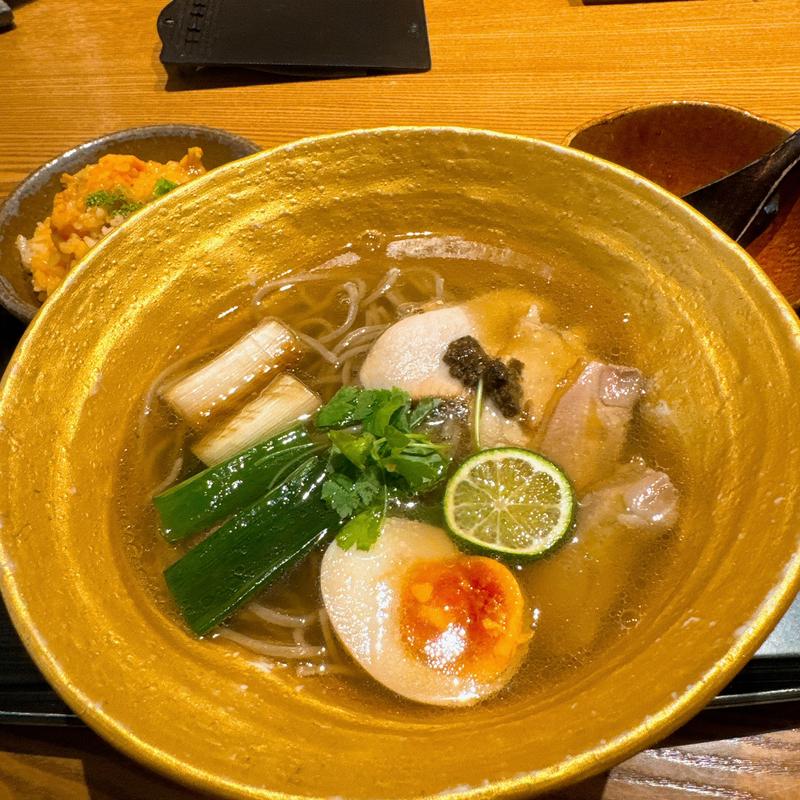 鼓動ゴールド　金色の地鶏なんば(鴨と醸し 鼓道)