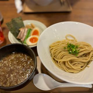 煮卵魚介つけめん(らぁめん おかじま)