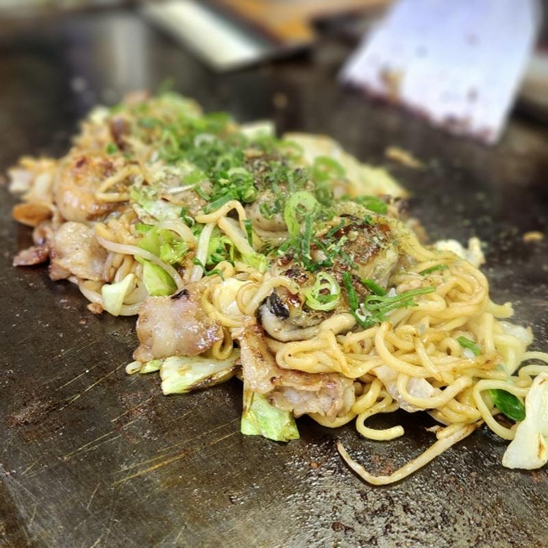 かき入り 焼そば(お好み焼 もりした )