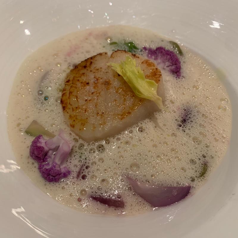 帆立貝のポワレ(ラ ブラスリー)