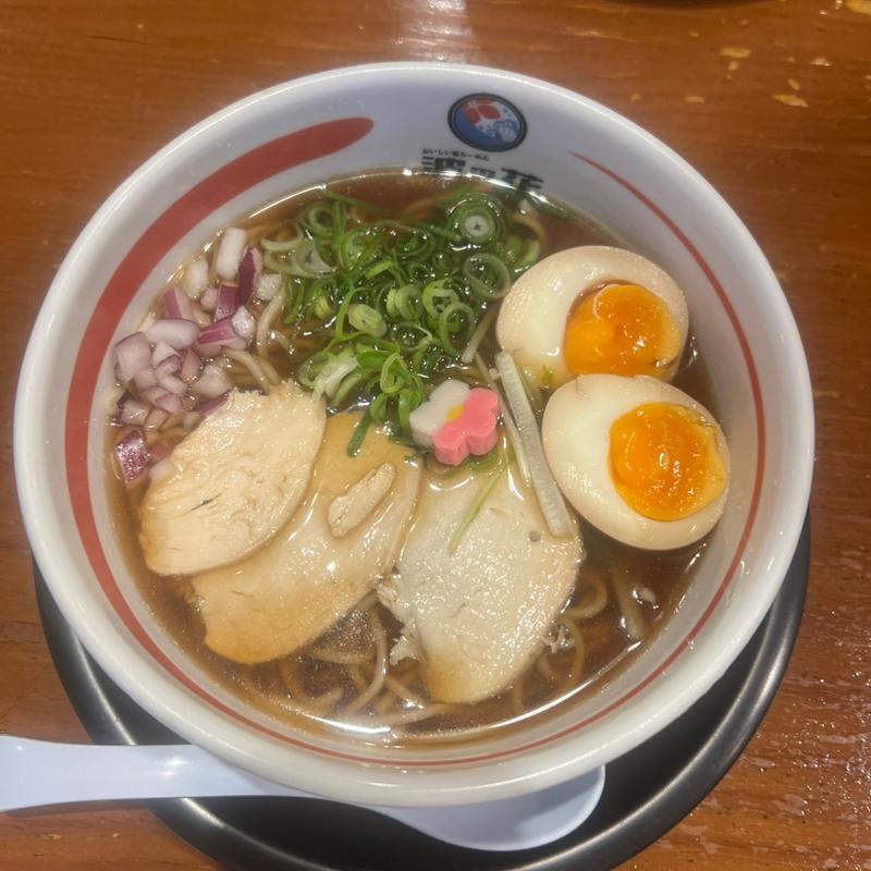 醤油ラーメン(波の花 亀岡店)