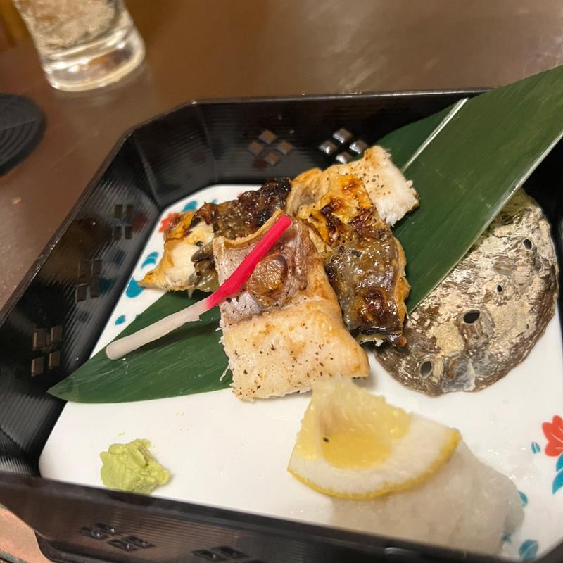 穴子の黒胡椒焼き(卑弥呼 舞鶴 （ひみこ）)