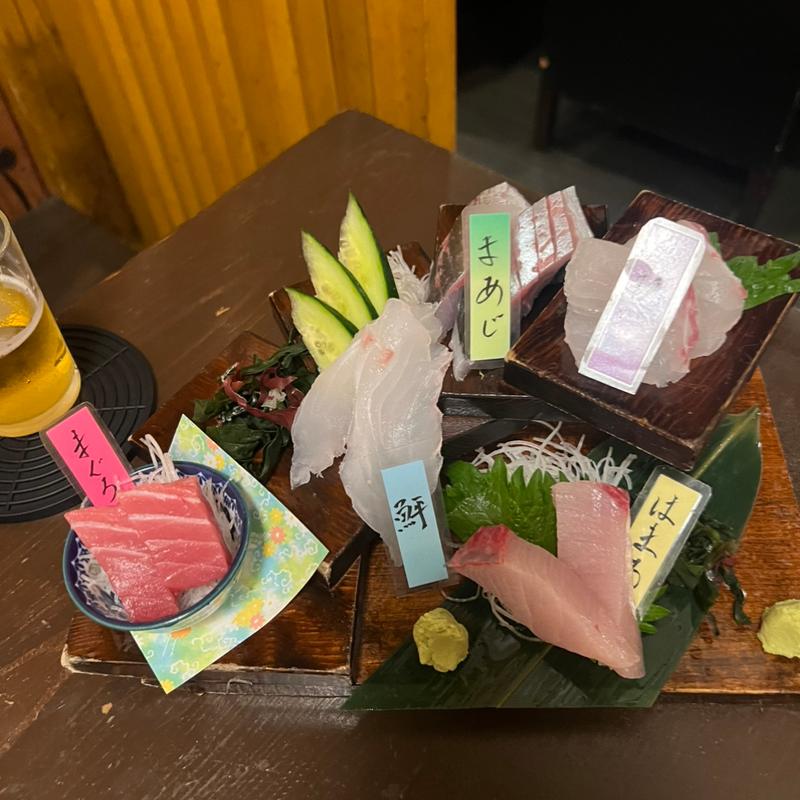 お造り盛り合わせ2人前(卑弥呼 舞鶴 （ひみこ）)