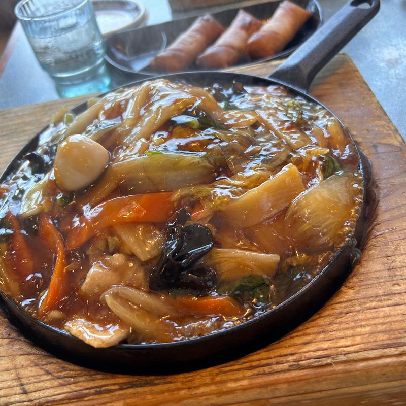 五目鉄板焼きそば(中華食酒処　さいらい亭 龍ヶ崎店 )