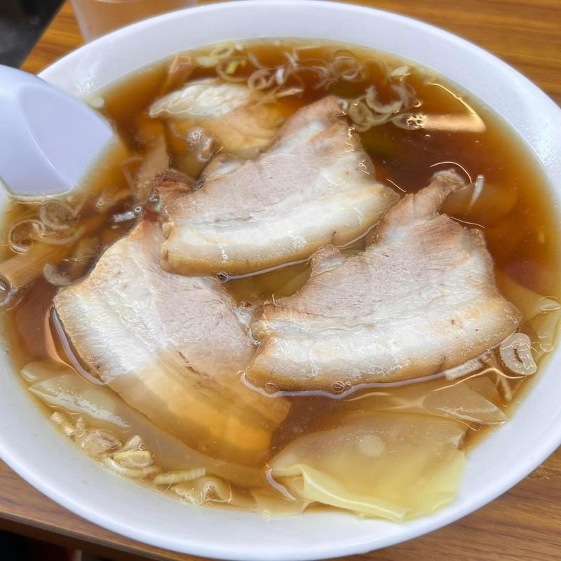 焼豚雲呑麺(珍々軒 （ちんちんけん）)