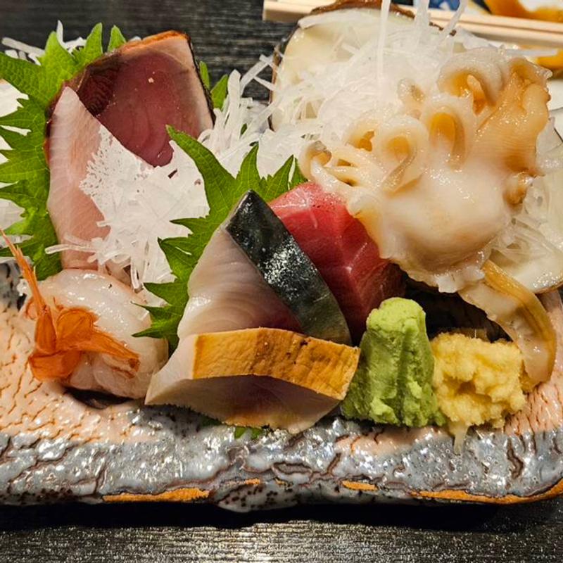 刺身盛合わせ(味の店 いわし)