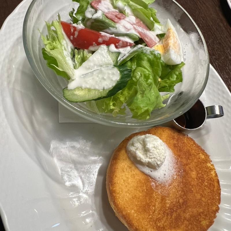 サラダ＆パンケーキ(星乃珈琲店 三木店)