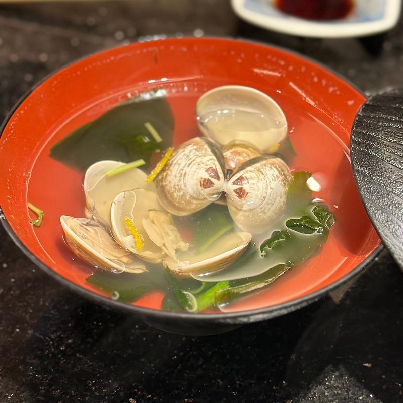 はまぐりお吸い物(にぎり長次郎)