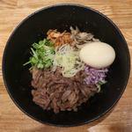 特製牛まぜそば(TOMORROW NEVER NOODLES)