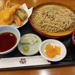 いろどり天ぷらそば(天丼てんや 市川店)