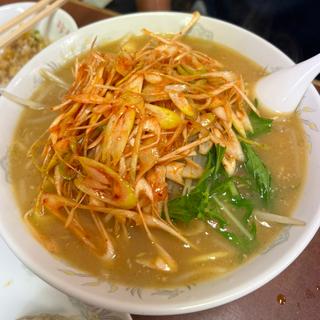 ねぎ味噌ラーメン(珍來 谷塚駅前店)