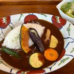 野菜たっぷりカレー(高原カフェ ツリーハウス)