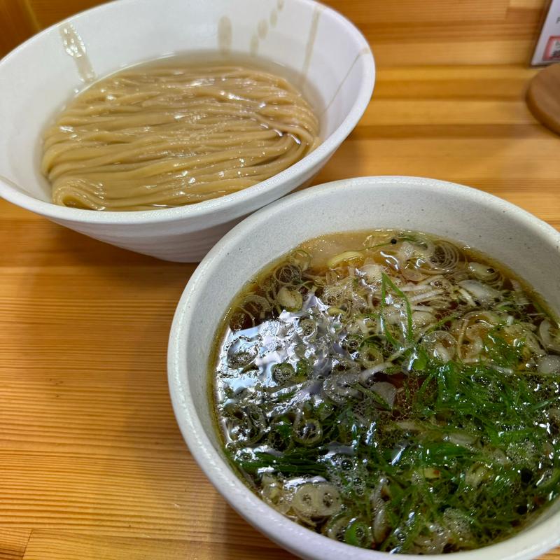 鶏清湯昆布水つけ麺(麺屋 電龍)
