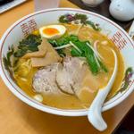 味噌ラーメン＋半チャーハン