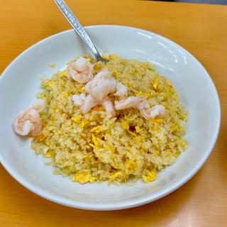 海老チャーハン＋半ラーメン(全家福)