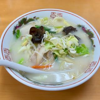 野菜湯麺(全家福)