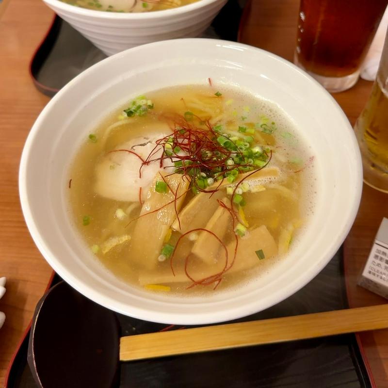 ゆず塩ラーメン(たこ焼き千丸)