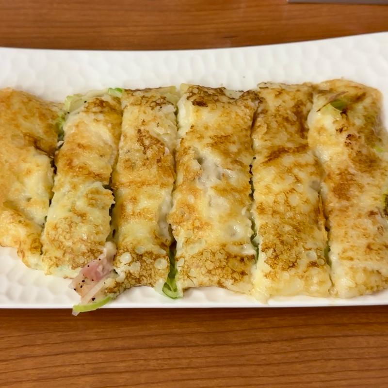 オムネギベーコンチーズ(たこ焼き千丸)