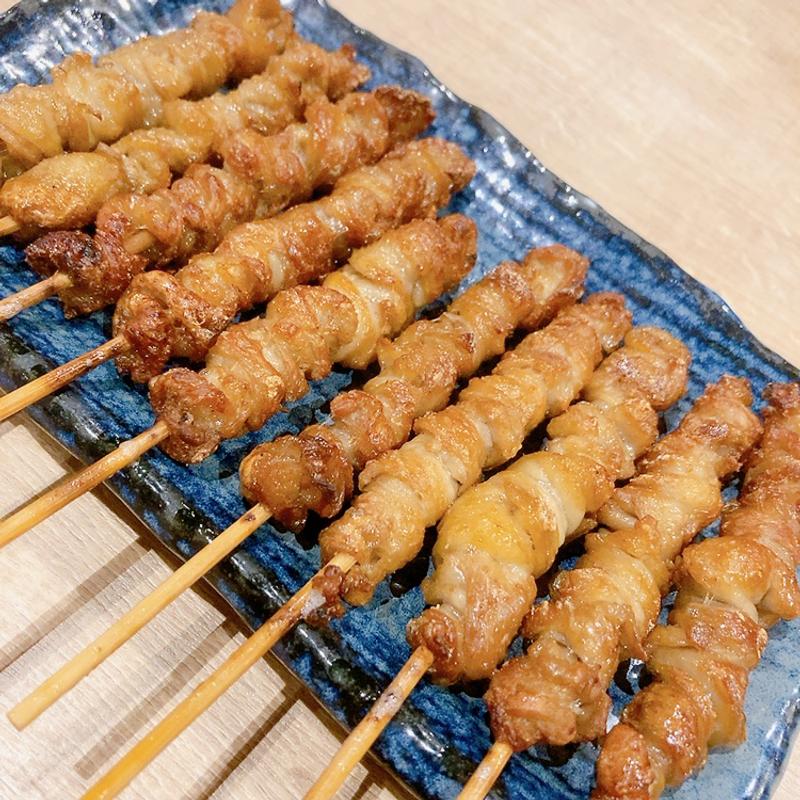 とり皮10本(居酒屋 竹乃屋 VIERRA小倉店)