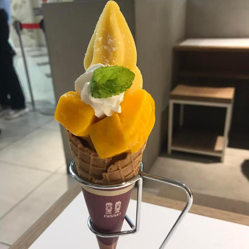 マンゴーソフト(シルクレーム 阪急三番街店)