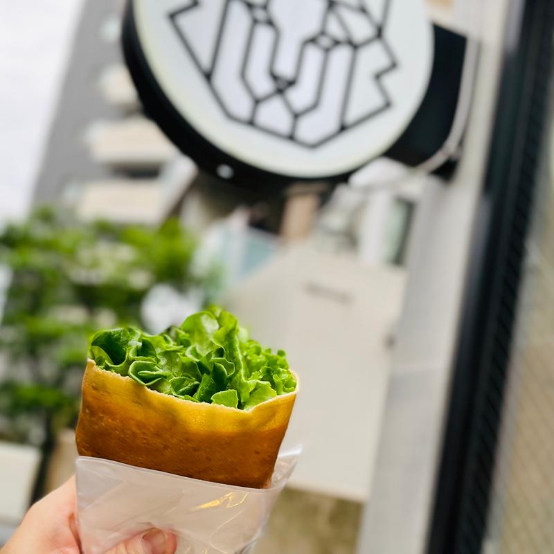 ガーリックシュリンプ(ナカミチクレープ文京白山店)