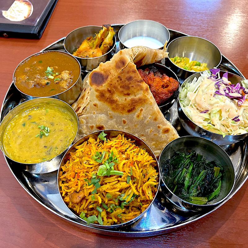 チャイスペシャルタリプレート(インド料理 チャイ)