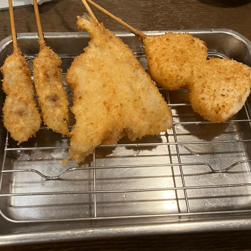 串カツ(西成二代目にしかわや 梅田本店)