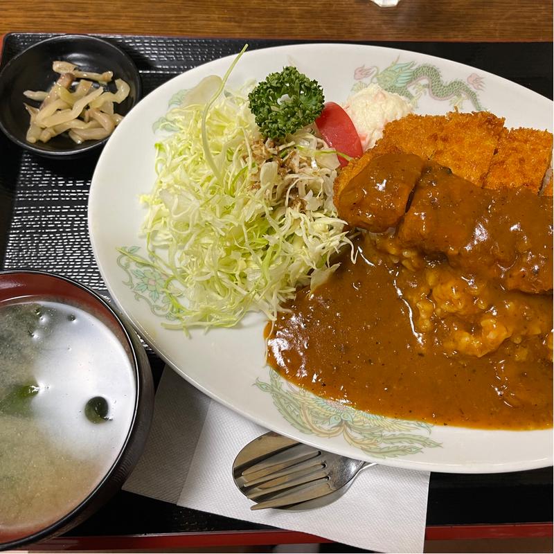 洋風カツ丼(中国料理 海龍)