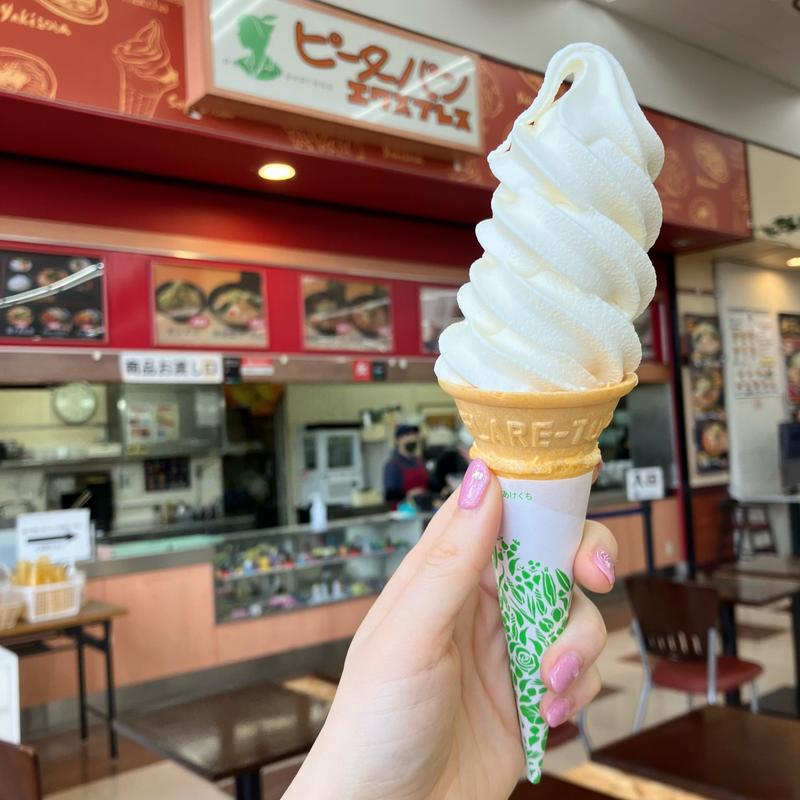 バニラソフトクリーム(ピーターパン相模原橋本ロイヤルホームセンター店)