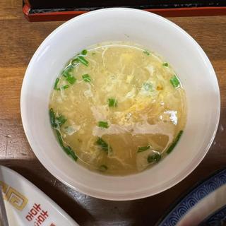炒飯スープ(餃子菜館 万徳 （マントク）)