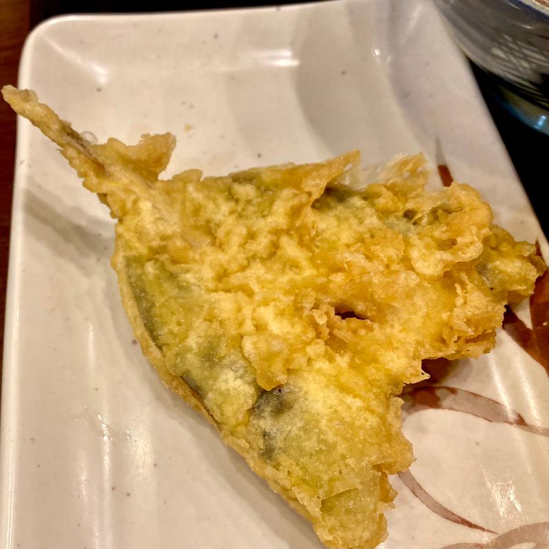 釜揚げうどん+天ぷら(丸亀製麺御茶ノ水)