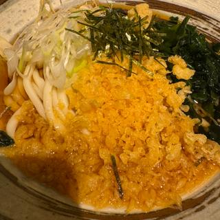 おたぬきさんとわかめぶっかけうぉん(鶴亀屋 浅草EKIMISE店)