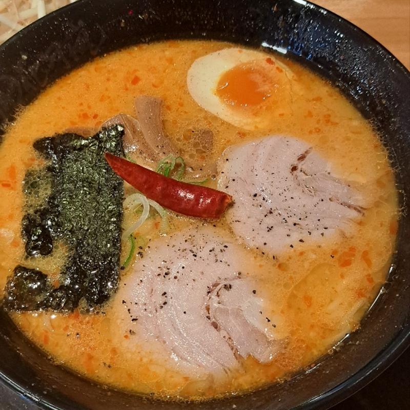 嵐げんこつばり辛らぁめん(らあめん花月嵐 新都心店 )