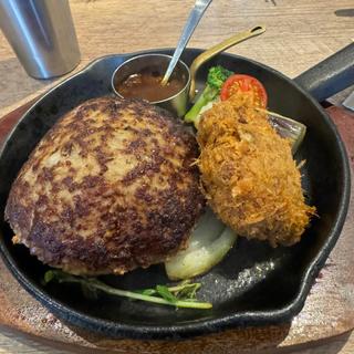 ハンバーグ300g和牛ミンチカツ(津の田ミート 茨木店)