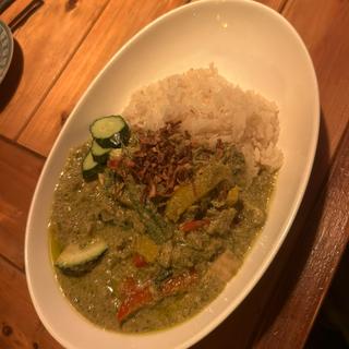 特製グリーンカレー(アジア食堂  Sunny Spice)