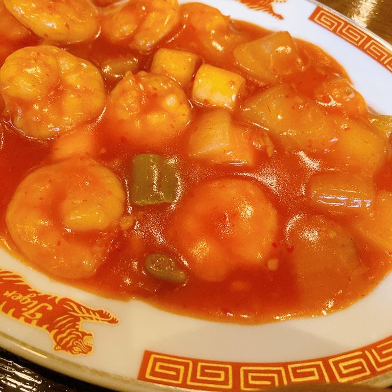 エビチリ（エビチリソースセット）(紅虎餃子房 広島店 )