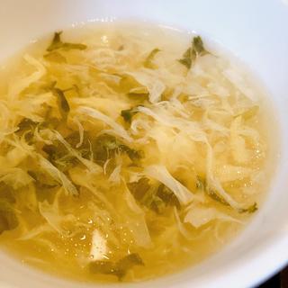 スープ（エビチリソースセット）(紅虎餃子房 広島店 )
