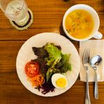 スープ&サラダ_パスタセット